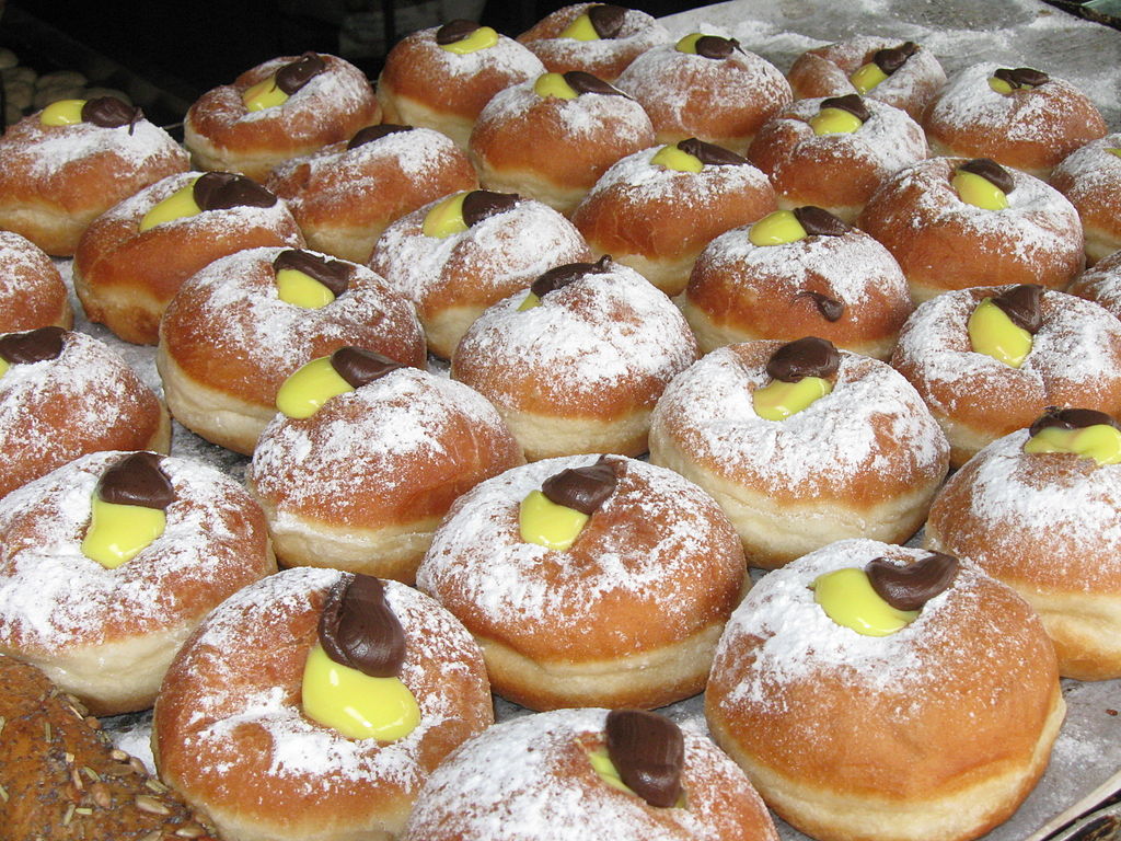 Sufganiot para Jánuca - Aurora