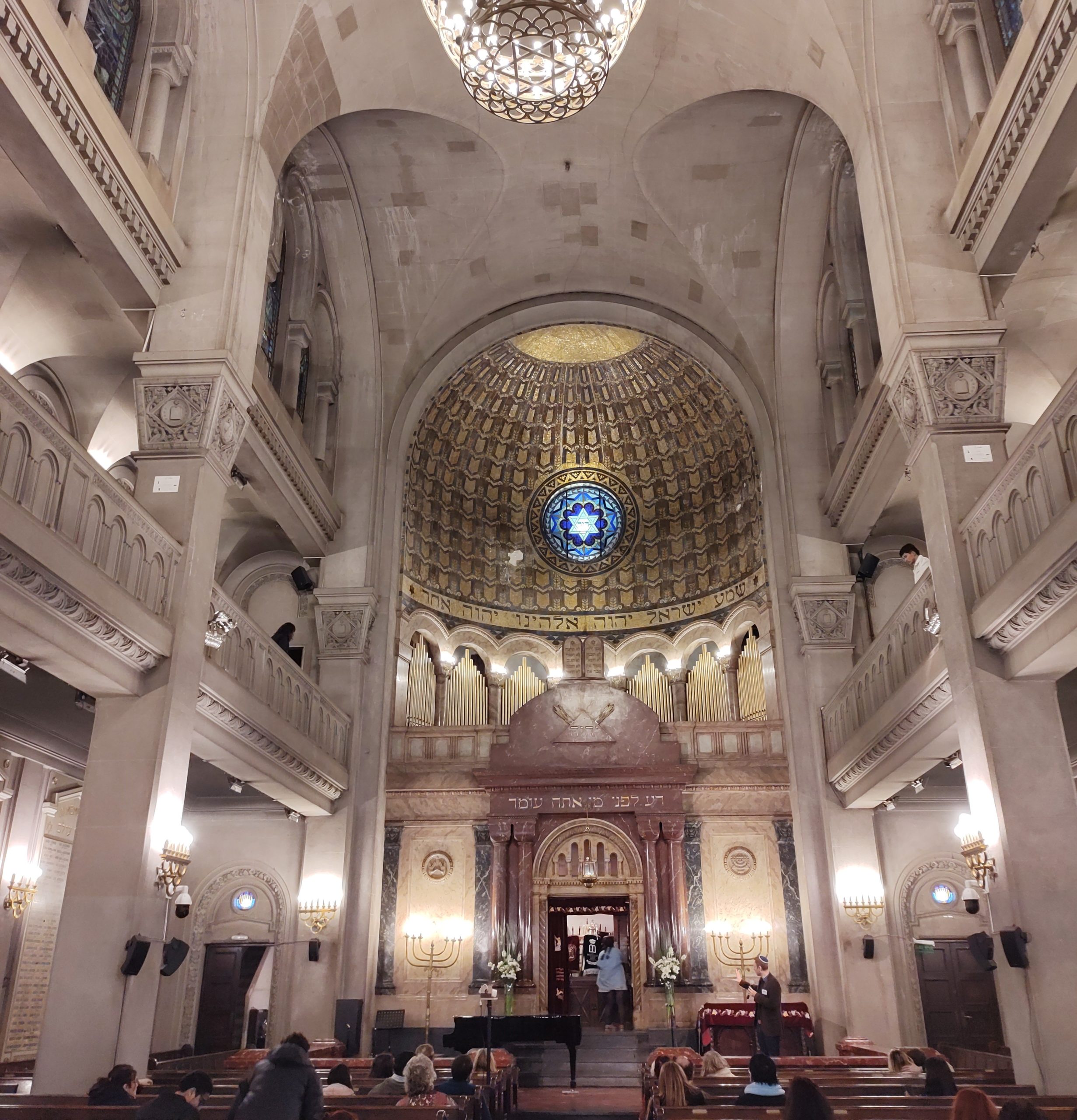 Templo Libertad, sinagoga de Buenos Aires. Foto: Wikimedia Commons.
