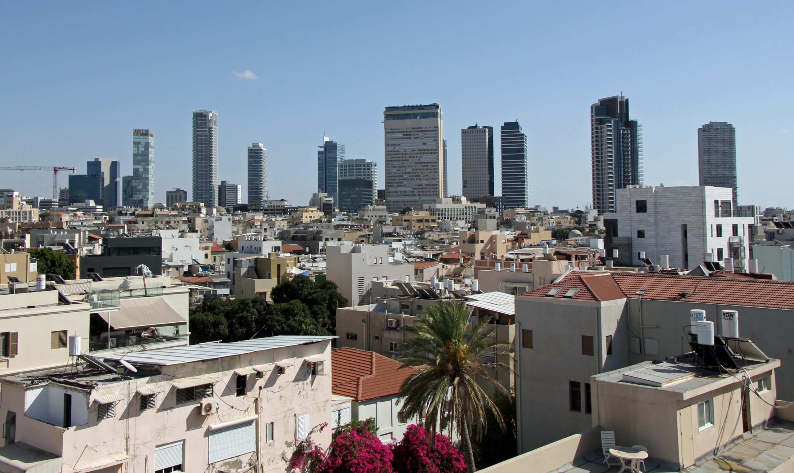 Viviendas en Tel Aviv, Israel. Foto: Wikimedia.