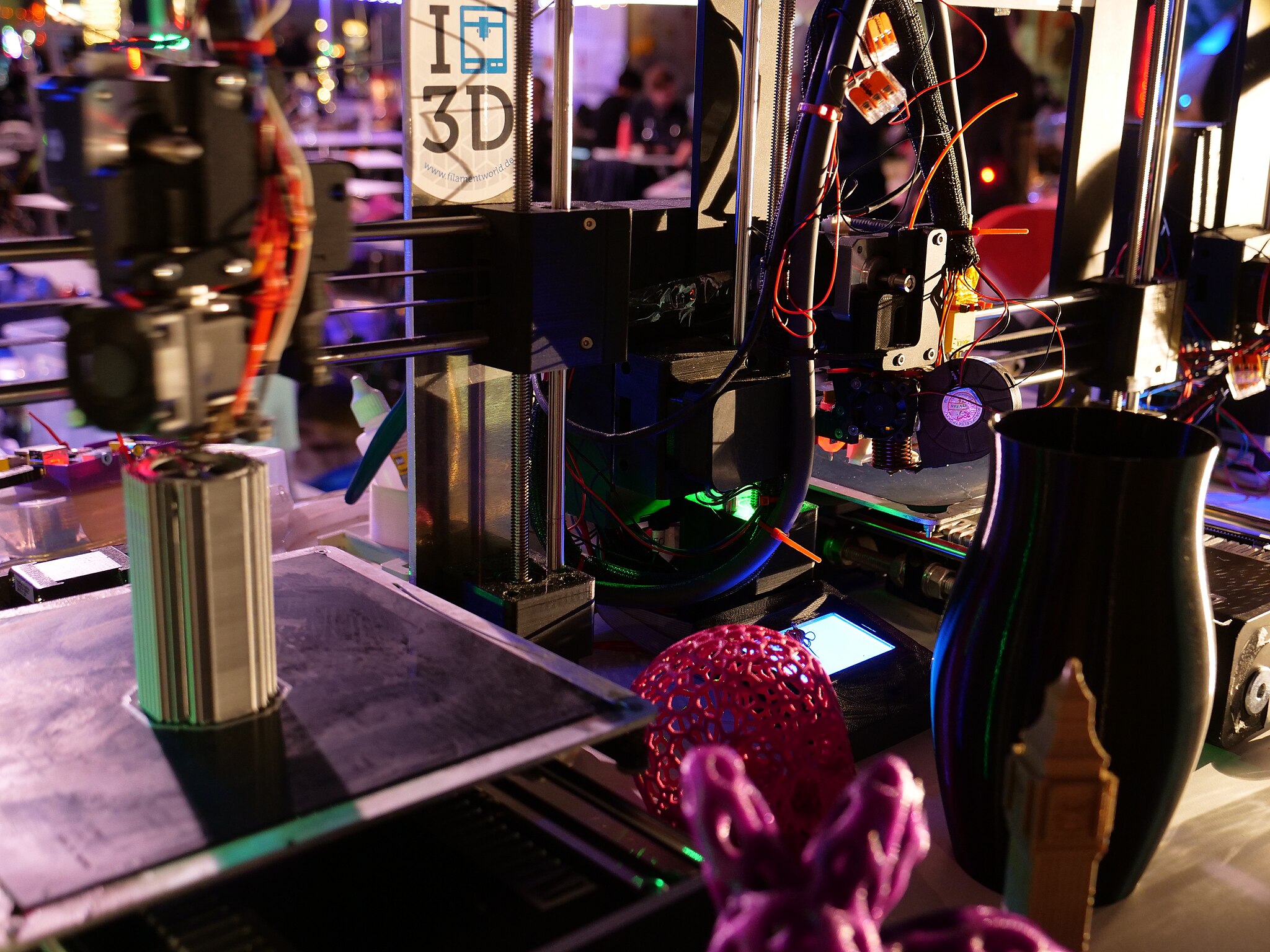 La tecnología de impresión 3D tiene cada vez más aplicaciones en distintas industrias. Foto: Leonhard Lenz/ CC BY-SA 4.0 via Wikimedia Commons.