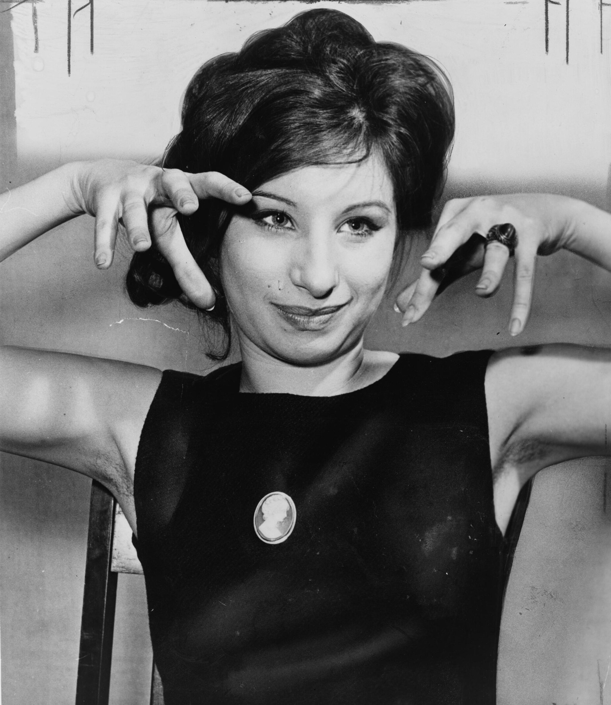 La actriz Barbra Streisand en 1962. Foto: Al Ravenna/ Library of Congress - Public domain.