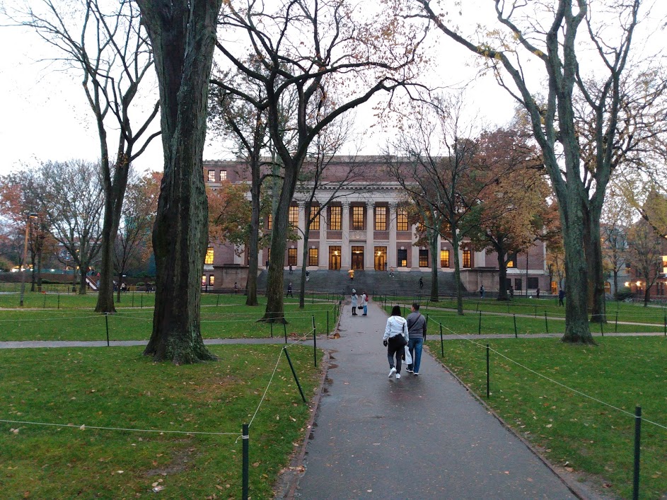 Campus de la Universidad de Harvard, retratado en 2019. Foto: David Adam Kess/ CC BY-SA 4.0 via Wikimedia Commons.