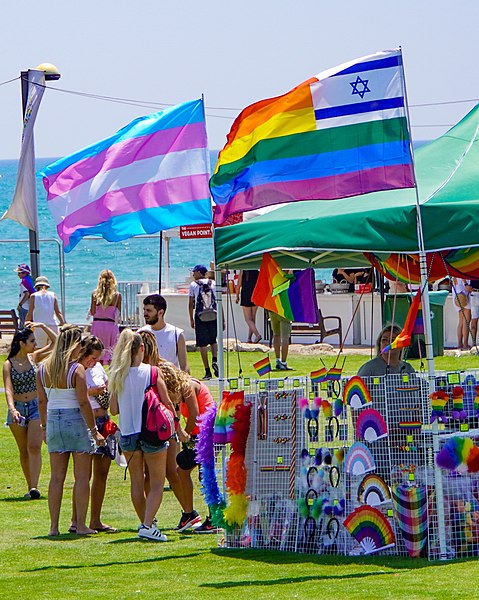 Desfile de la Marcha del Orgullo LGBTQ de Tel Aviv, Israel, el 14 de junio de 2019. Foto: Ted Eytan/CC BY-SA 2.0, via Wikimedia Commons.