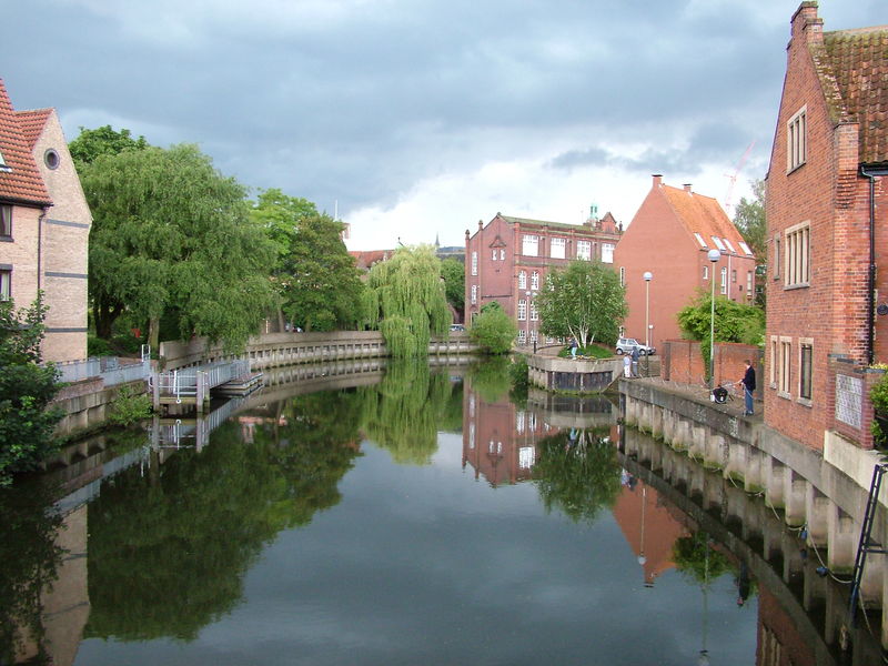 Ciudad de Norwich, ciudad de la región de East Anglia, al este de Inglaterra. Foto: Ziko-C/CC BY-SA 3.0, via Wikimedia Commons.