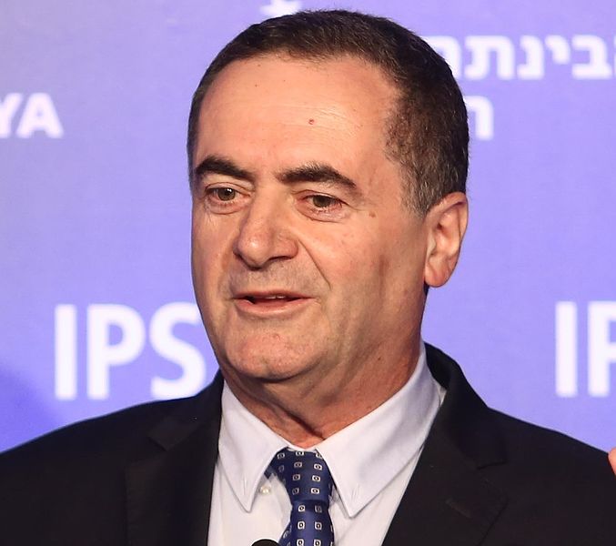 El ministro de Energía Israel Katz en una conferencia en Herzliya del Center for Policy and Strategy Institute., en 2016 Foto: Adi Cohen Zedek/CC BY-SA 3.0, via Wikimedia Commons.