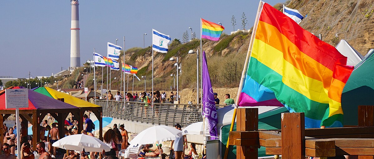 Marcha del Orgullo del 2014 en Tel Aviv, en Hilton Beach y sus alrededores. Foto: Ted Eitan , CC BY-SA 2.0, vía Wikimedia Commons.