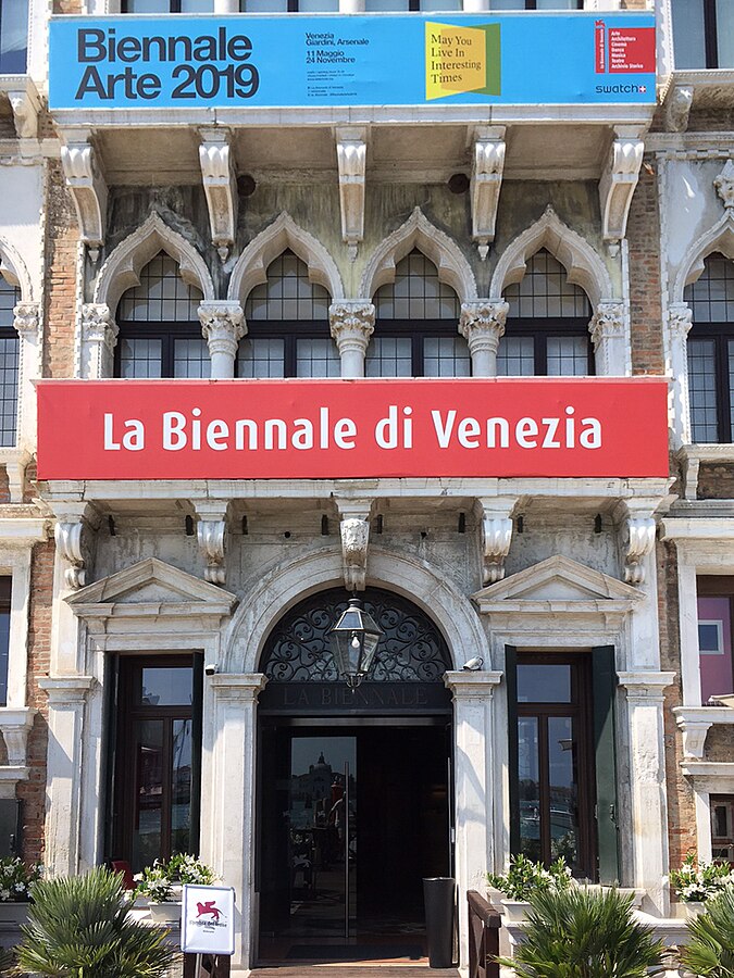 La Bienal de Venecia del año 2019. Foto: Naturpuur, CC BY 4.0, via Wikimedia Commons.