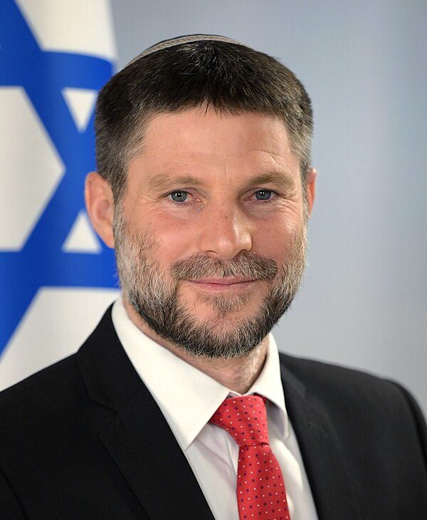 Bezalel Smotrich, ministro de Finanzas del Estado de Israel. Foto: Avi Ohayon / Government Press Office of Israel, CC BY-SA 3.0, via Wikimedia Commons.