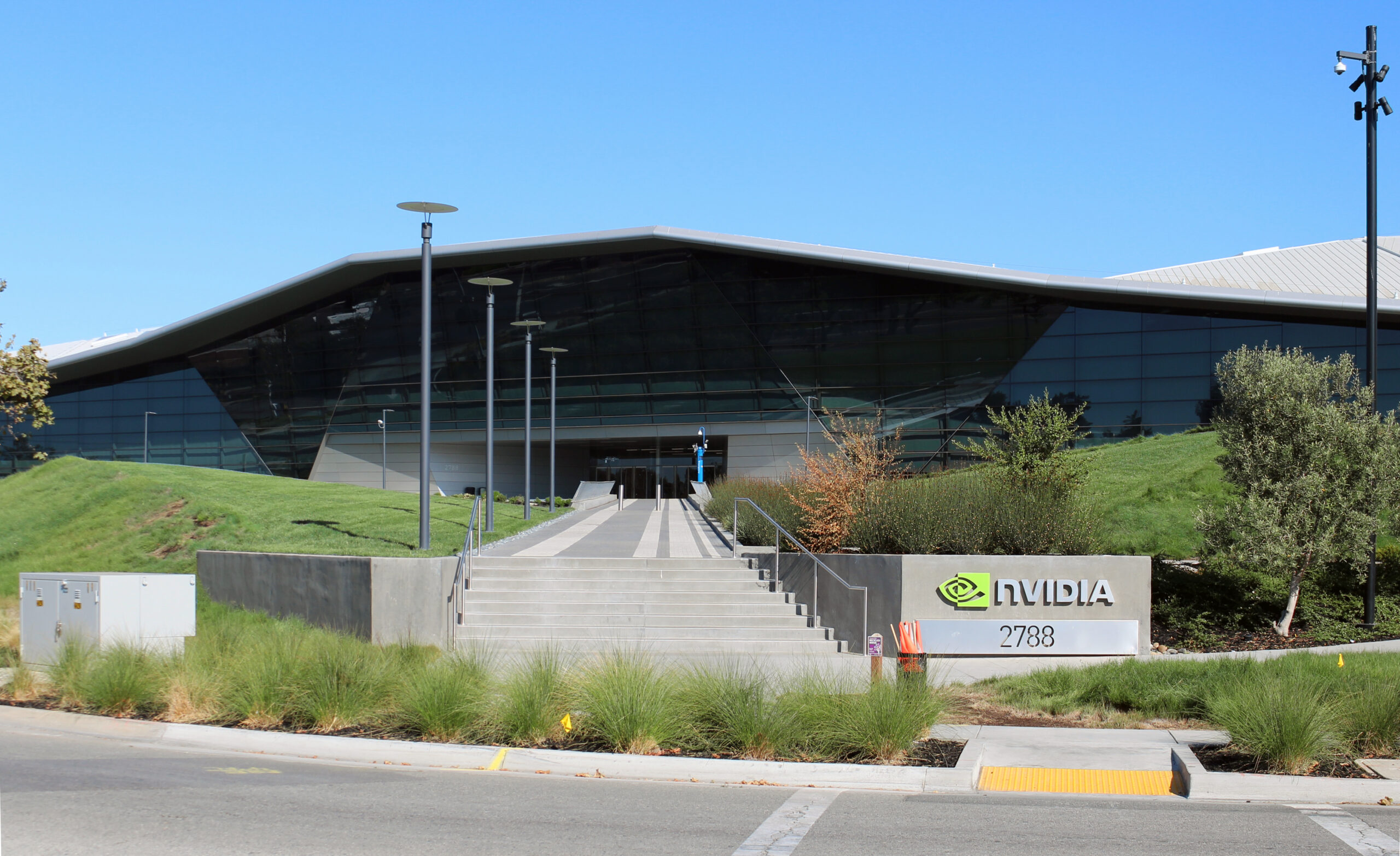 Sede de Nvidia en Santa Clara, California. Foto: Coolcaesar, CC BY-SA 4.0, via Wikimedia Commons.